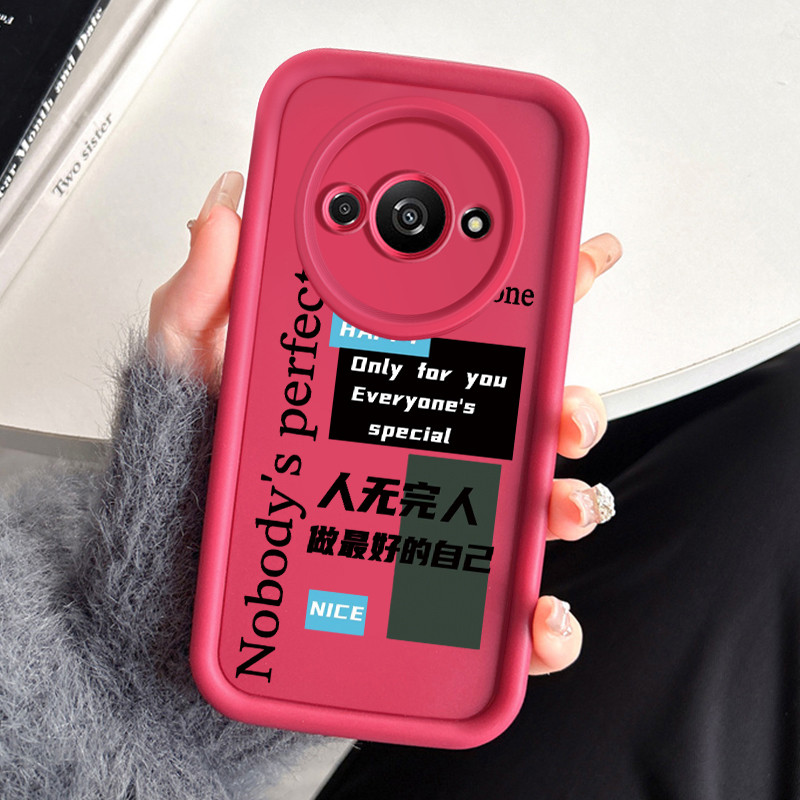 Casing Hp untuk Xiaomi Redmi A3 A3X POCO C61 Case Casing HP Softcase ponsel silikon tahan Kasing Mer