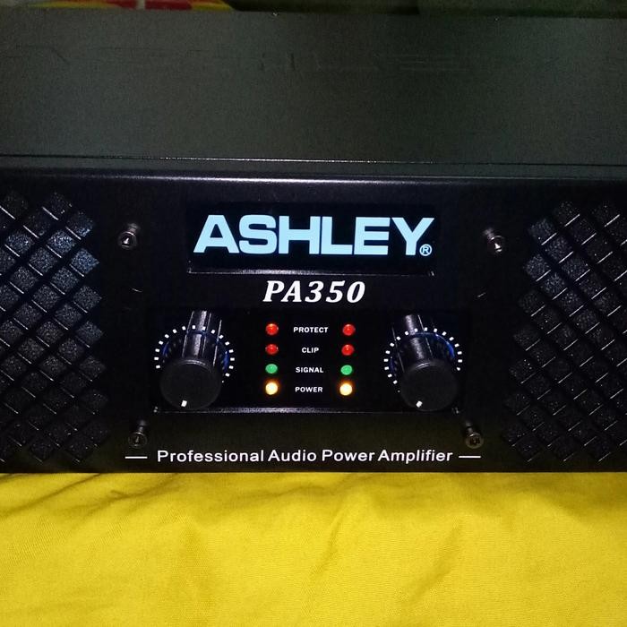 POWER AMPLI ASHLEY PA350 ORIGINAL 2X 350W ASHLEY 2 CHANEL