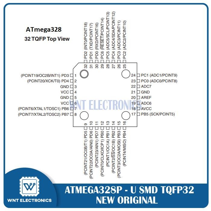 ATMEGA328P ATMEGA328 ATMEGA 328 SMD TQFP32