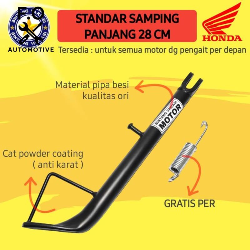 Standar Samping Panjang Honda Cb150r Old Cb150r New Cb150r Cb150r