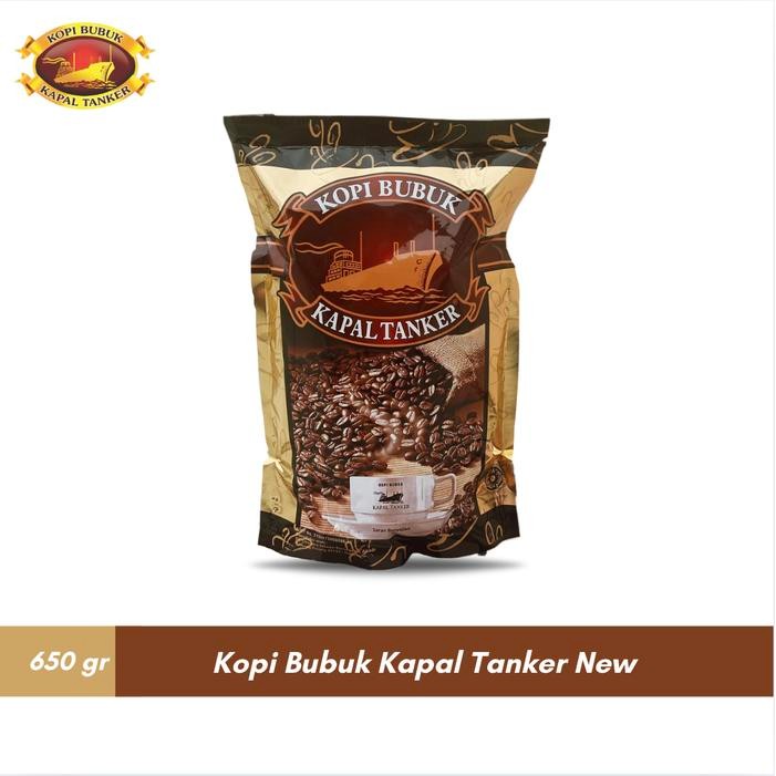 

Kopi Bubuk Kapal Tanker New - 650 gr - Kopi Tubruk Campuran Arabika dan Robusta Asli Kepulauan Riau