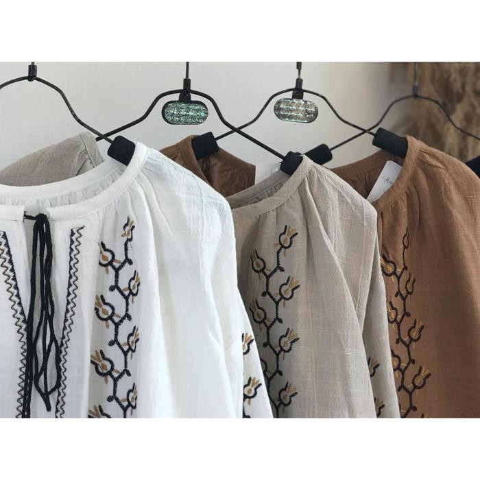 BLOUSE BOHEMIAN KATUN IMPORT ATASAN BLOUSE BOHEMIAN KATUN
