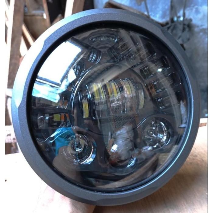  Daymaker 7 inch CB150 VERZA Set rim headlht-headlamp custome daymaker CB150VERZA lampu