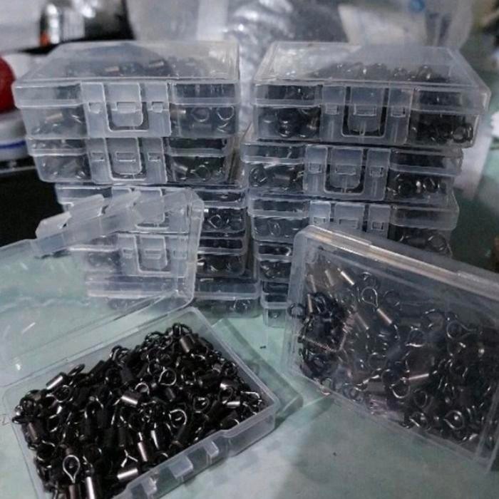 

(isi 100pcs) rolling swivel bullpack