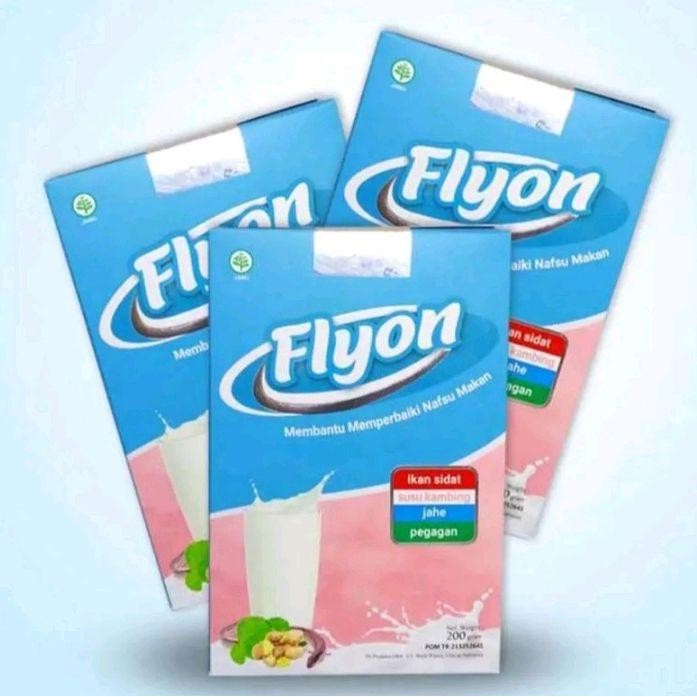 Agen Flyon Susu Premium Asli Original Penambah Berat Badan Bpom