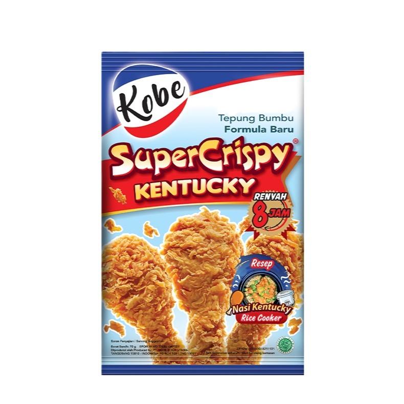 

Kobe Tepung Bumbu Super Crispy Kentucky 70G