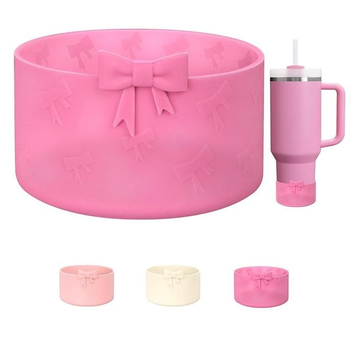 Anti Selip Karet Alas Tumbler Silikon Pelindung Bawah Tumbler Pelindung Tumbler Silicone Diameter