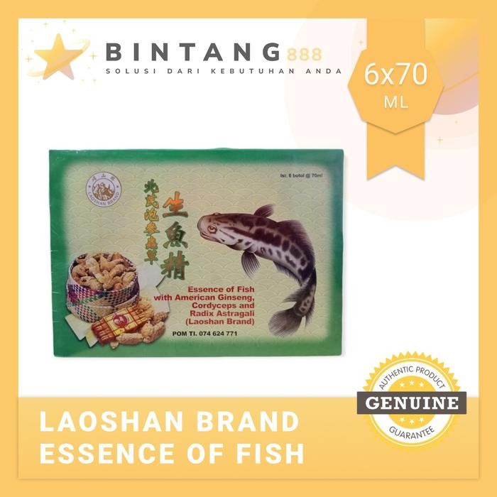 

READY LAOSHAN SARIPATI IKAN GABUS HARUAN SHENG YU JING 6S - SUPLEMEN HERBAL