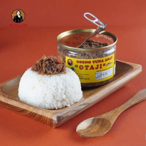 READY OTAJI OSENG TUNA ASAP 250GR - RASA PEDAS GULA IKAN, MAKANAN KALENG