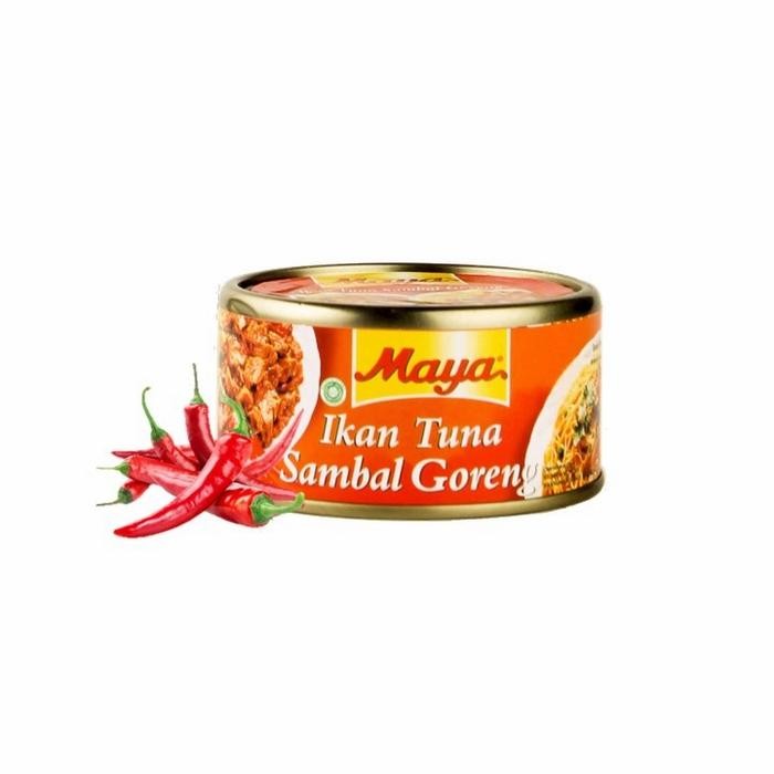 READY MAYA TUNA SAMBAL GORENG KALENG 185GR - TUNA PEDAS PRAKTIS