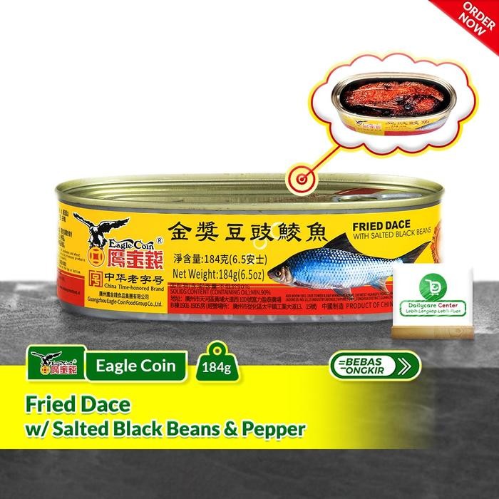 

READY PEARL RIVER BRIDGE FRIED DACE IKAN TAUSI KALENG 184G - IKAN KALENG KACANG HITAM