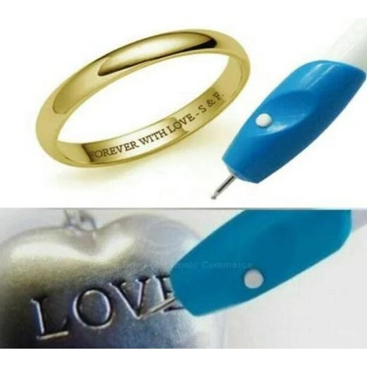 

Alat ukir elektrik mini bentuk pulpen pengukir pahat piring gelas kayu