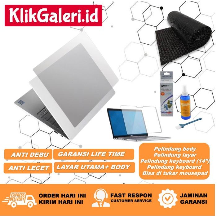 Siap Kirim Paket Anti Gores Full Body Laptop 17-25 Inch