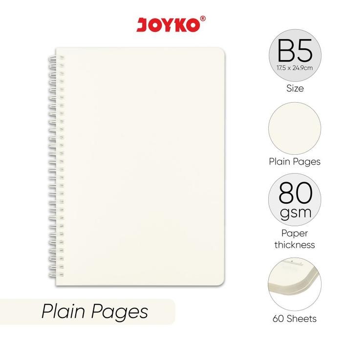 

Notebook B5 Joyko NB-732 Plain 60 Lembar Diary Agenda Buku Catatan