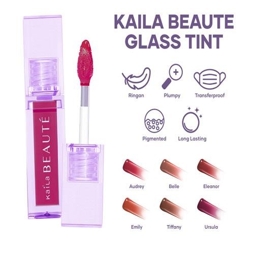 (Allthebest) KAILA BEAUTE GLASS TINT TIFFANY 3.9ML / PERAWATAN BIBIR / GLASS TINT