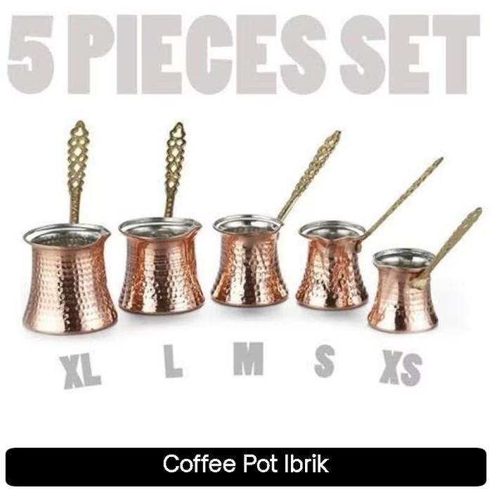 Teko Peralatan Kopi Turki L Turkish Pot Coffee L Ibrik Coffee -Gratisongkir