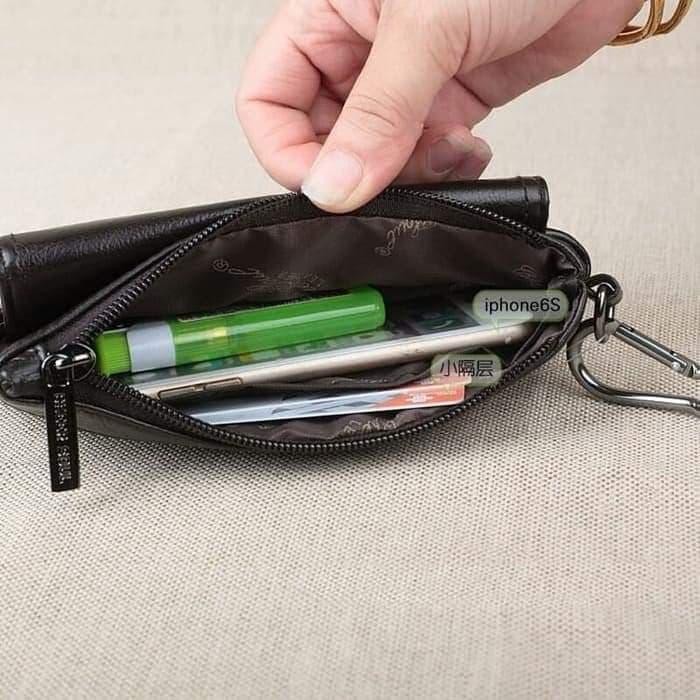 Laris Sarung Hp Pinggang Pria Dompet Kulit Asli Hp Pria Dompet Hp Horizontal