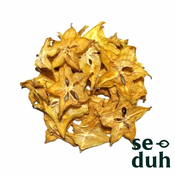

SIAPKIRIM Buah Belimbing Kering / Dehydrated Star Fruit Dried Fruit 60 gram READY STOCK