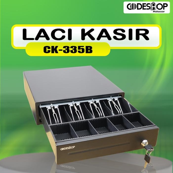 

LACI KASIR / LACI UANG / CASH DRAWER CODESHOP CK-335B 4 SLOT