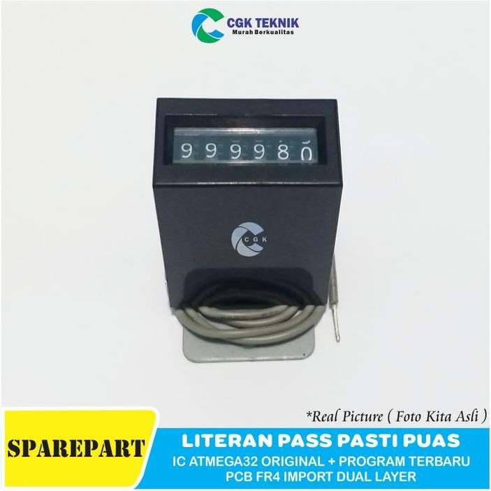 

CGK TEKNIK - TOTALISATOR 12V COUNTER COIN