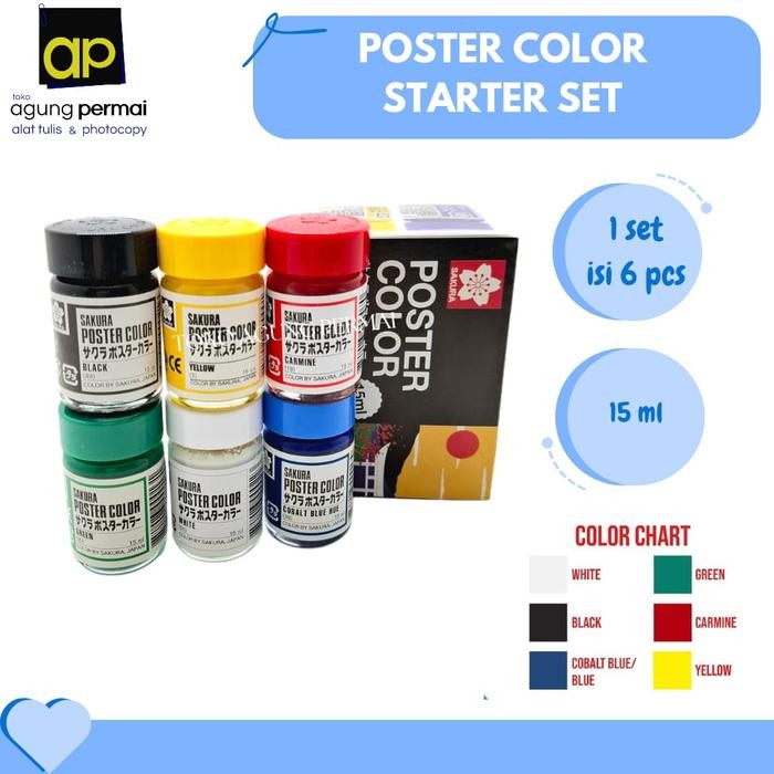 

Sakura Poster Color Set