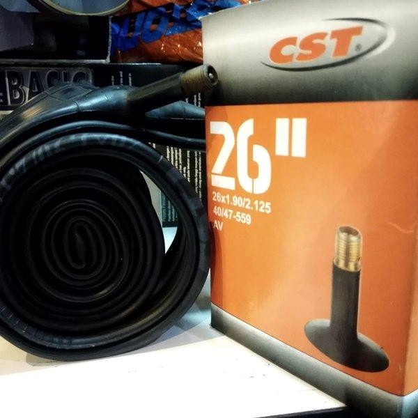 DISKON Ban Dalam Sepeda CST 26 x 1 95 sampai 2 125 Pentil Besar tube schrader READY STOCK
