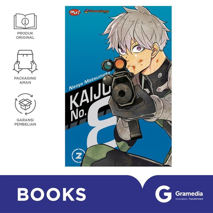

Buku Kaiju No. 8 Vol. 02