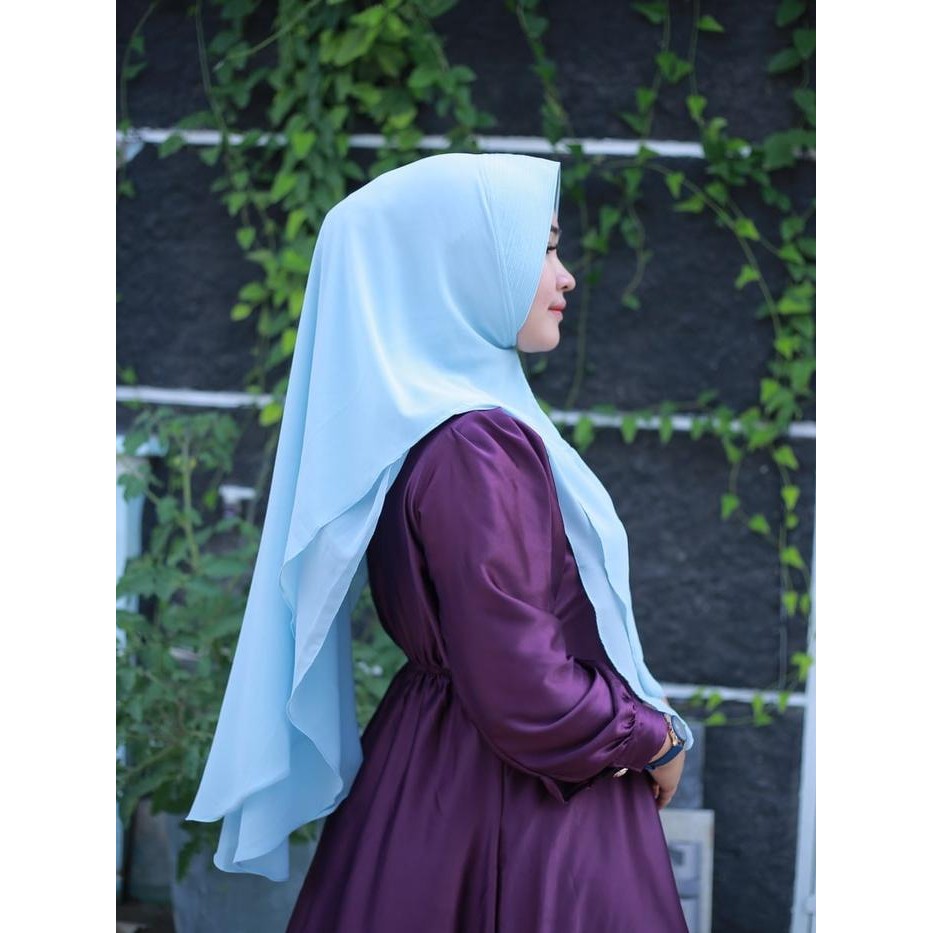 pita Melyaz Gallery Hijab FLORA by Karanggo Ceruty Premium instan kerudung elegant