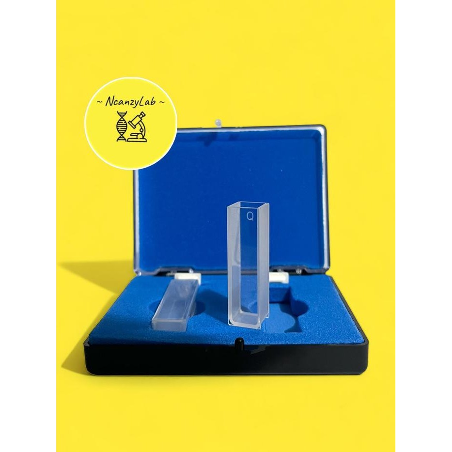 KUVET KUARSA / CUVETE QUARTZ SPEKTROFOTOMETER UV VIS 10 MM