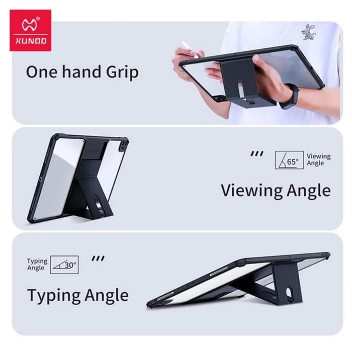 TERBARU XUNDD TABLET CASE HOLDER UNTUK IPAD PRO 11 2024 / IPAD PRO 11 INCH M4 SLIM CLEAR PC / SHOCK