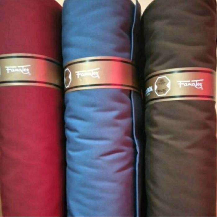 (Allthebest) 0,25 Meter Kain Bahan Famatex Asli Seragam SD