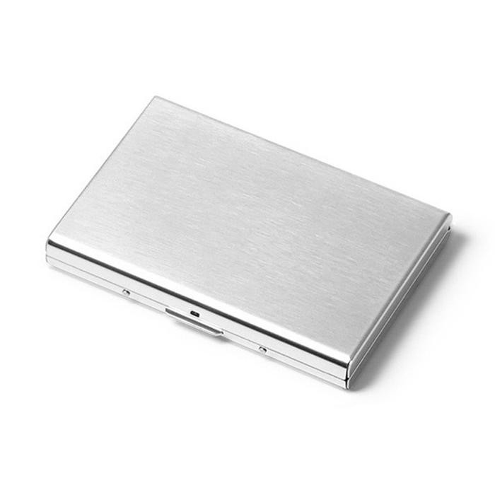 

Baru Card Holder Stainless Aluminium 6 Slot - Tempat Kartu Nama Modern