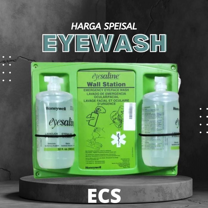 

Baru Honeywell Wall Station Eyewash Double Bottle S-462 - Eyesaline Murah