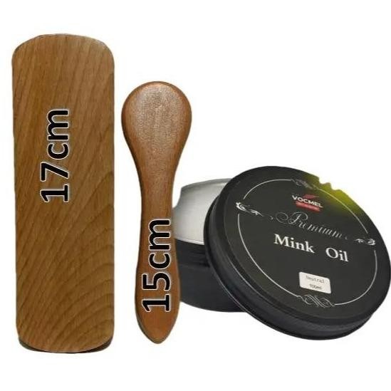 VOCMEL Sikat Rambut Kuda, bukan bulu kuda, bulu kuda tidak bisa dijadikan sikat