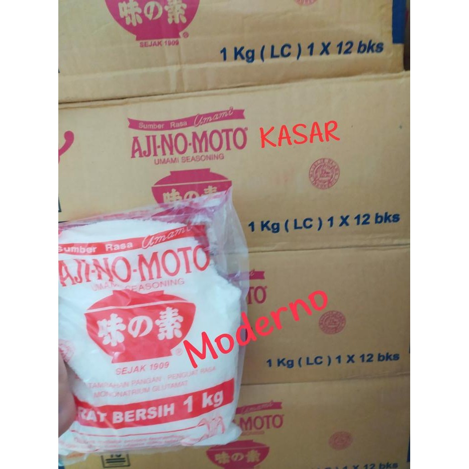 

Ajinomoto Kasar 1 Kg perkarton isi 12 pack - Micin Ajinomoto Kasar 1 kg