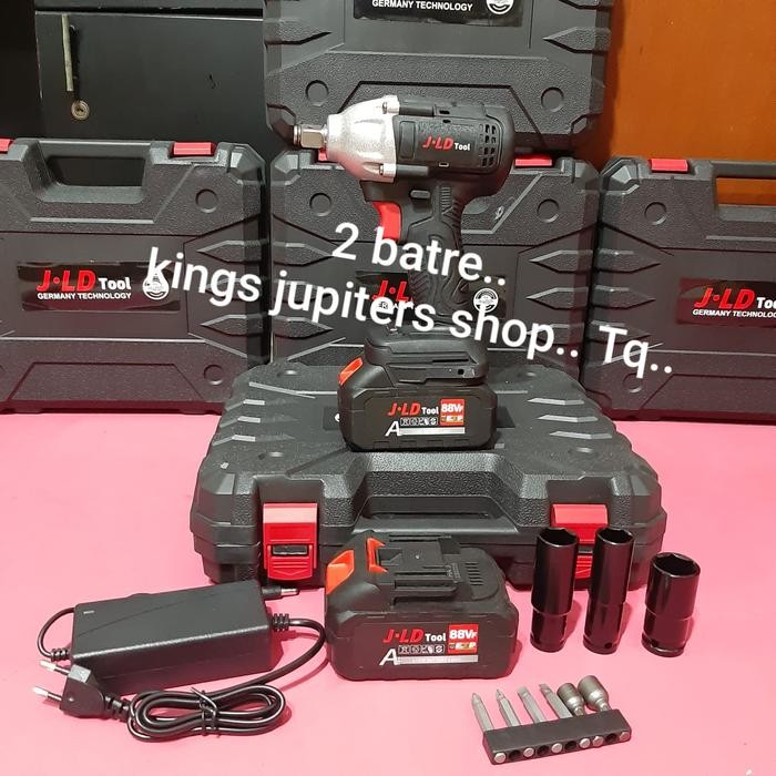 2 Batre Jld Impact Wrench 48S 350Nm Impek Baut