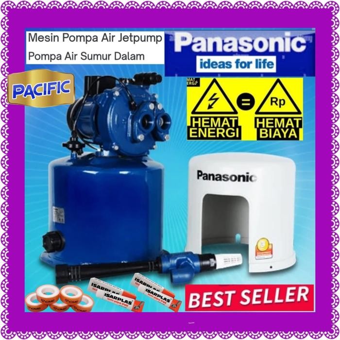 Mesin pompa air jetpump WASSER pc 250 sumur dalam HITACHI panasonic