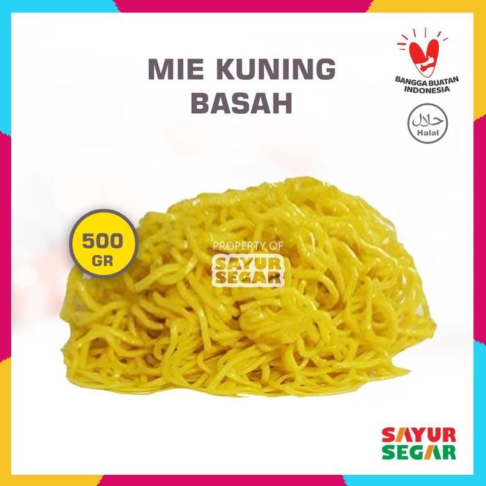 

Mie Kuning Basah 500g Fresh Kualitas Premium