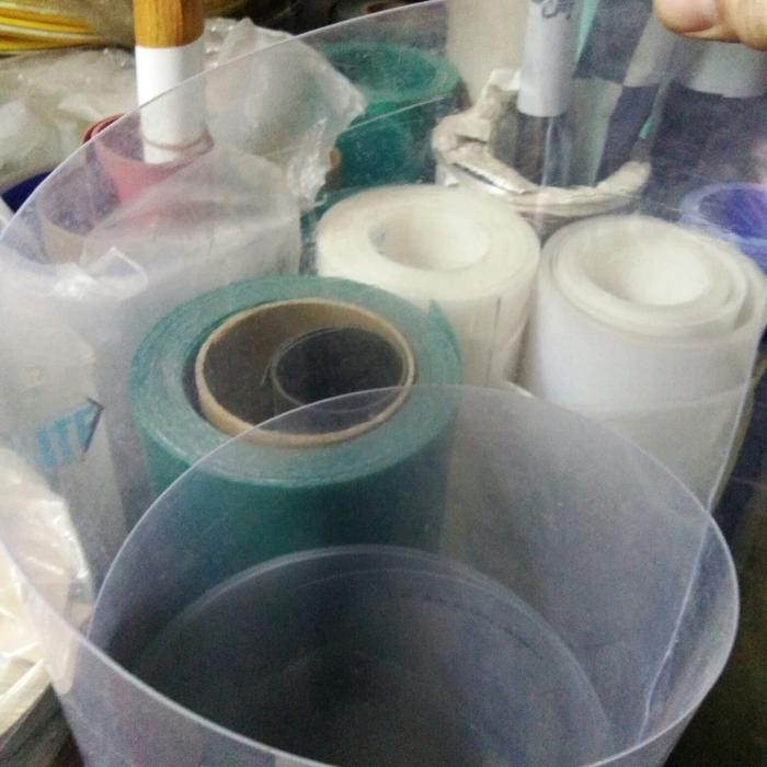 PLASTIK TUTUP PAGAR BENING TEBAL 1 mm / FIBER METERAN SUPER BENING