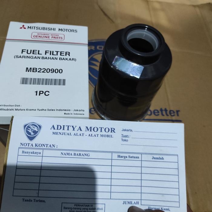 filter solar kuda L300 diesel solar ORIGINAL RESMI MITSUBISHI KTB 100%