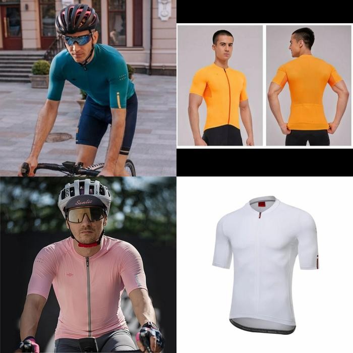 Baju Jersey Sepeda Gowes Santic Azuni WM0C02156