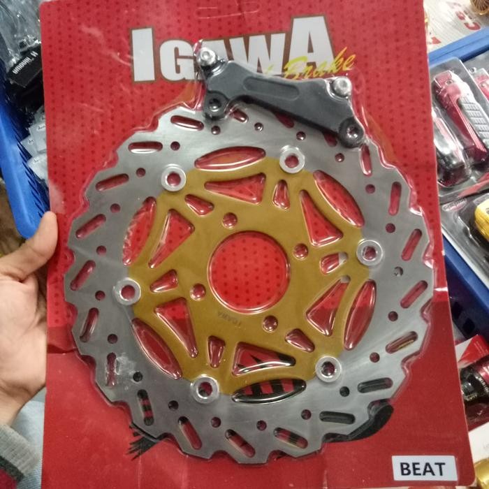 Cakram Disc Depan Igawa Gerigi Honda Beat Uk 260Mm