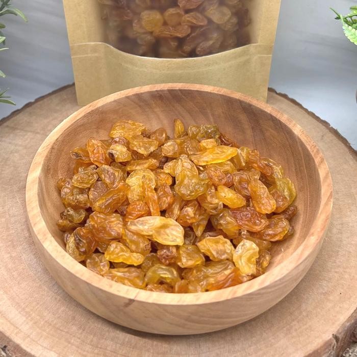 

Premium Golden Raisins / Kismis Kuning 500G - Healthy, Sehat, Snack Terlaris
