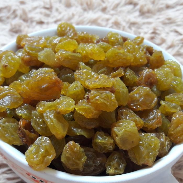 

Golden Raisin 500 Gram / Kismis Kuning / Golden Raisins Seedless Best Seller
