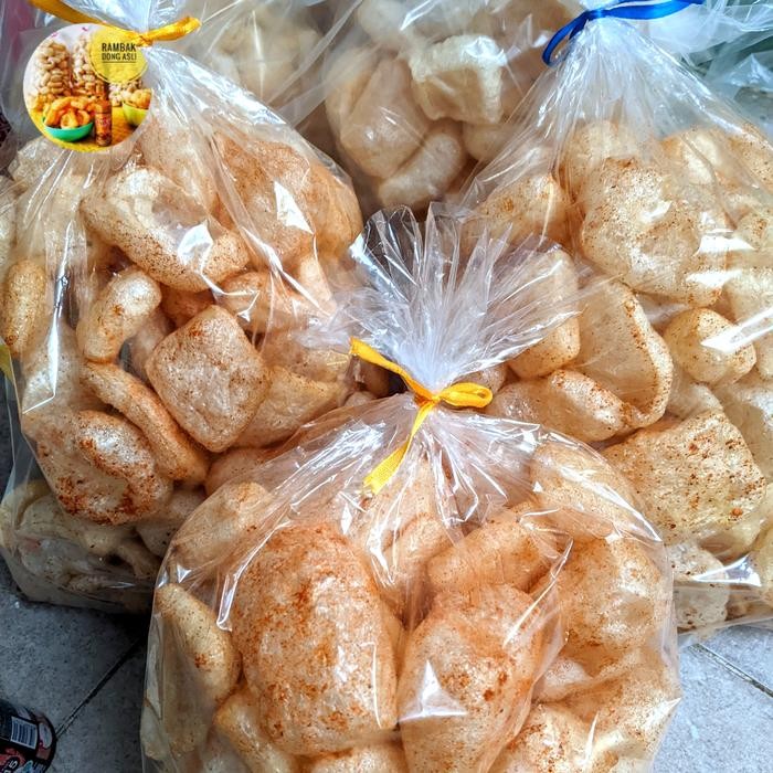 

Rambak Dong Bon Cabe Pedas Asin Siap Makan Kerupuk Kulit Sapi Jangek Best Quality Asli 100% Original