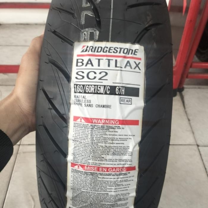 Ban Luar Battlax Sc 2 Ukuran 160/60-15