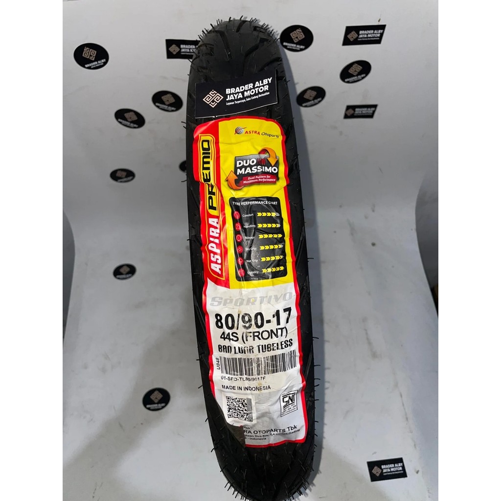 Ban Luar Aspira Premio 80/90-17