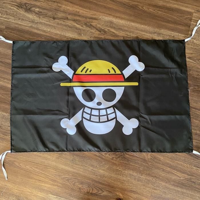 

(Allthebest) Bendera Luffy One Piece / Tapestry One Piece kain - 120 x 80terbatas