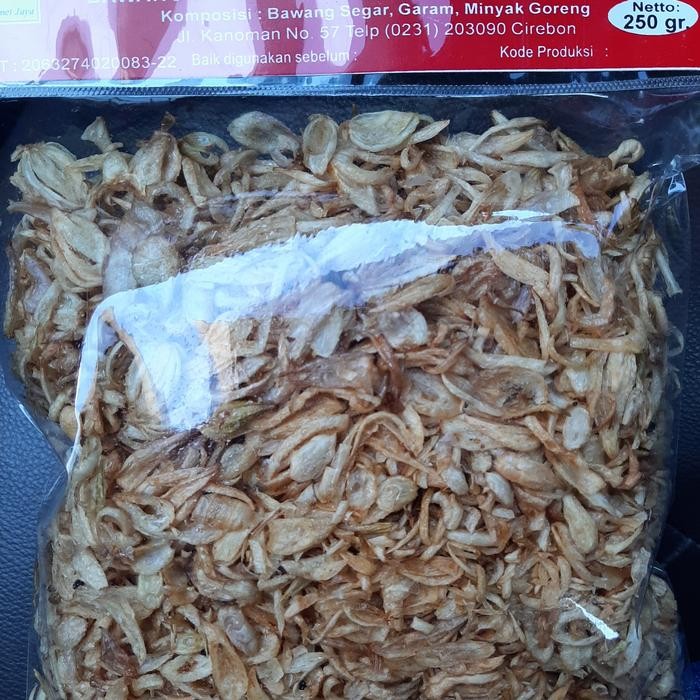 

Bawang Goreng Sedot Minyak Non Kolesterol 250Gr Terlaris