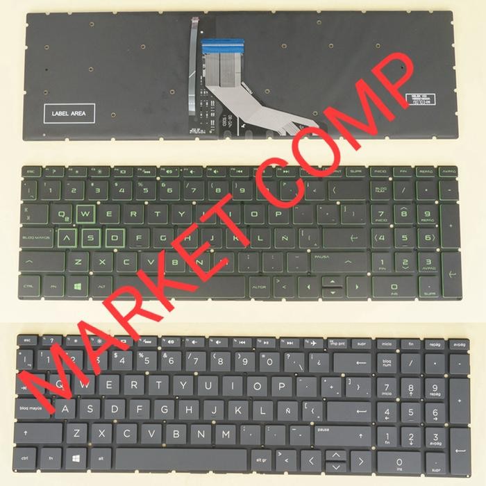 KEYBOARD HP PAVILION GAMING 15 EC 15EC 15-EC 15-EC0001AX 15-EC0003CA 15-EC0013DX 15-EC0020NT